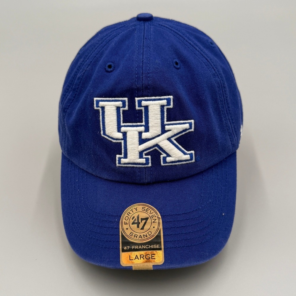 University of Kentucky Wildcats NCAA Hat Cap 47' Brand Blue Canvas Basketball